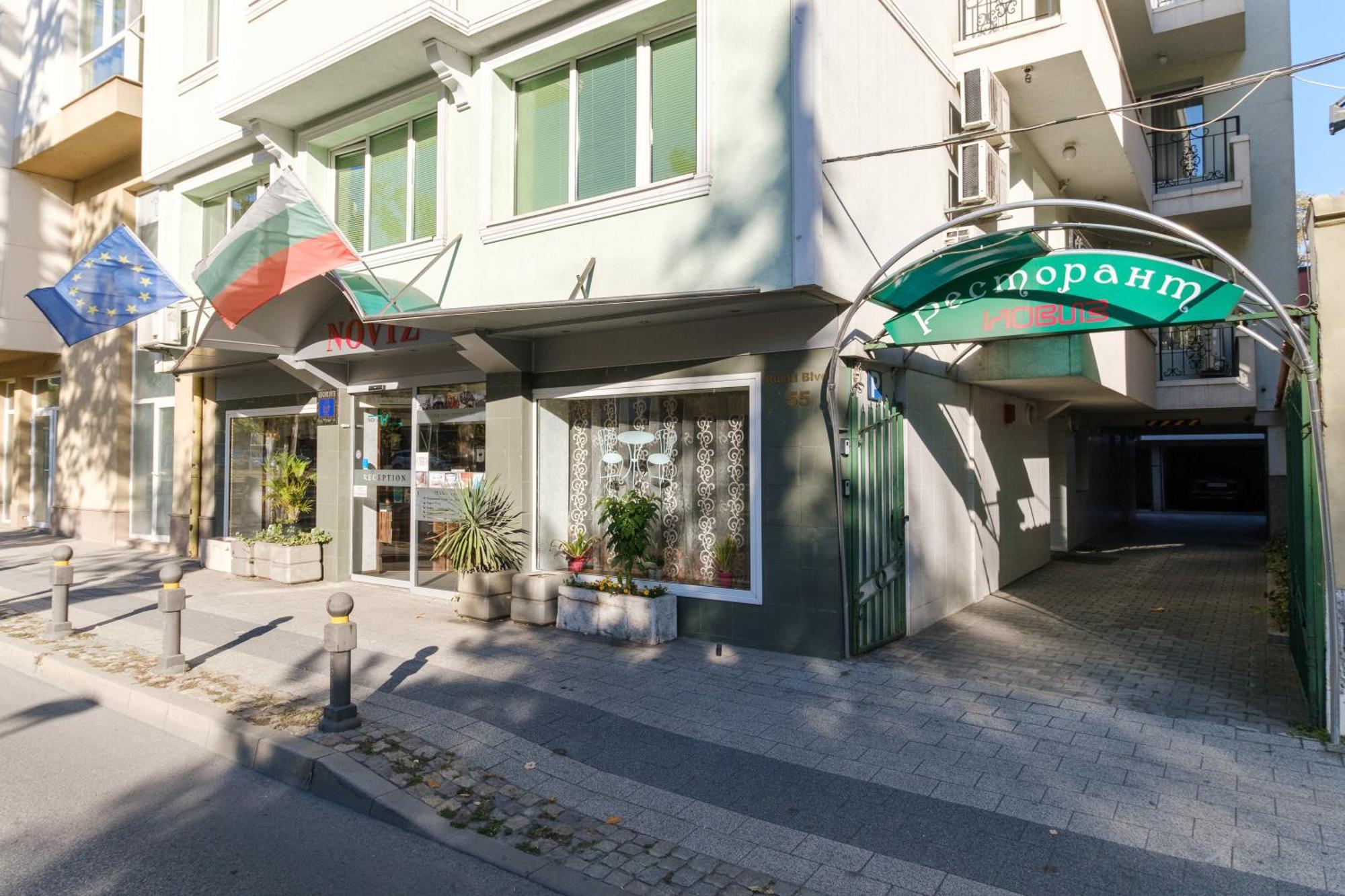 Noviz Hotel Plovdiv Esterno foto